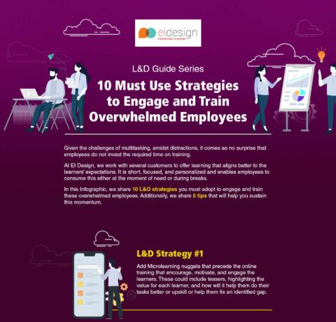 10 Must Use Strategies to Engage and Train the Overwhelmed Employees Infographic