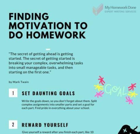 8 Effective Ways To Get Motivated To Do Homework