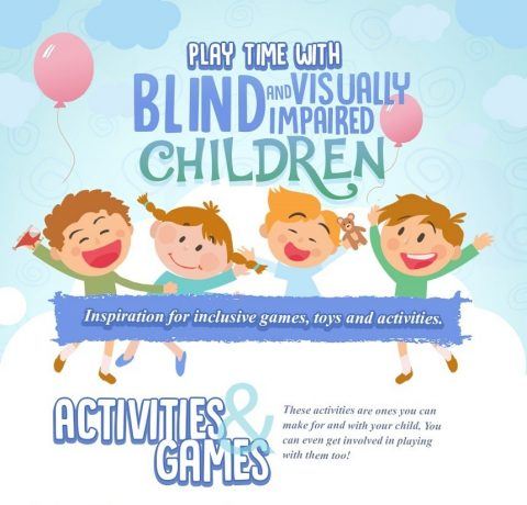 Playtime With Blind and Visually Impaired Children Infographic