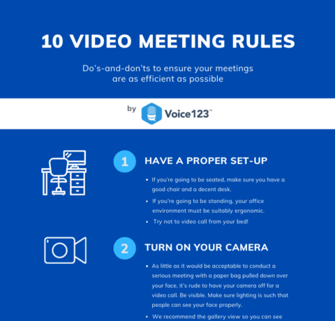 10 Video Meeting Rules To Ensure An Efficient Virtual Meeting