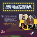 5 Writing Lessons from Cinema Infographic